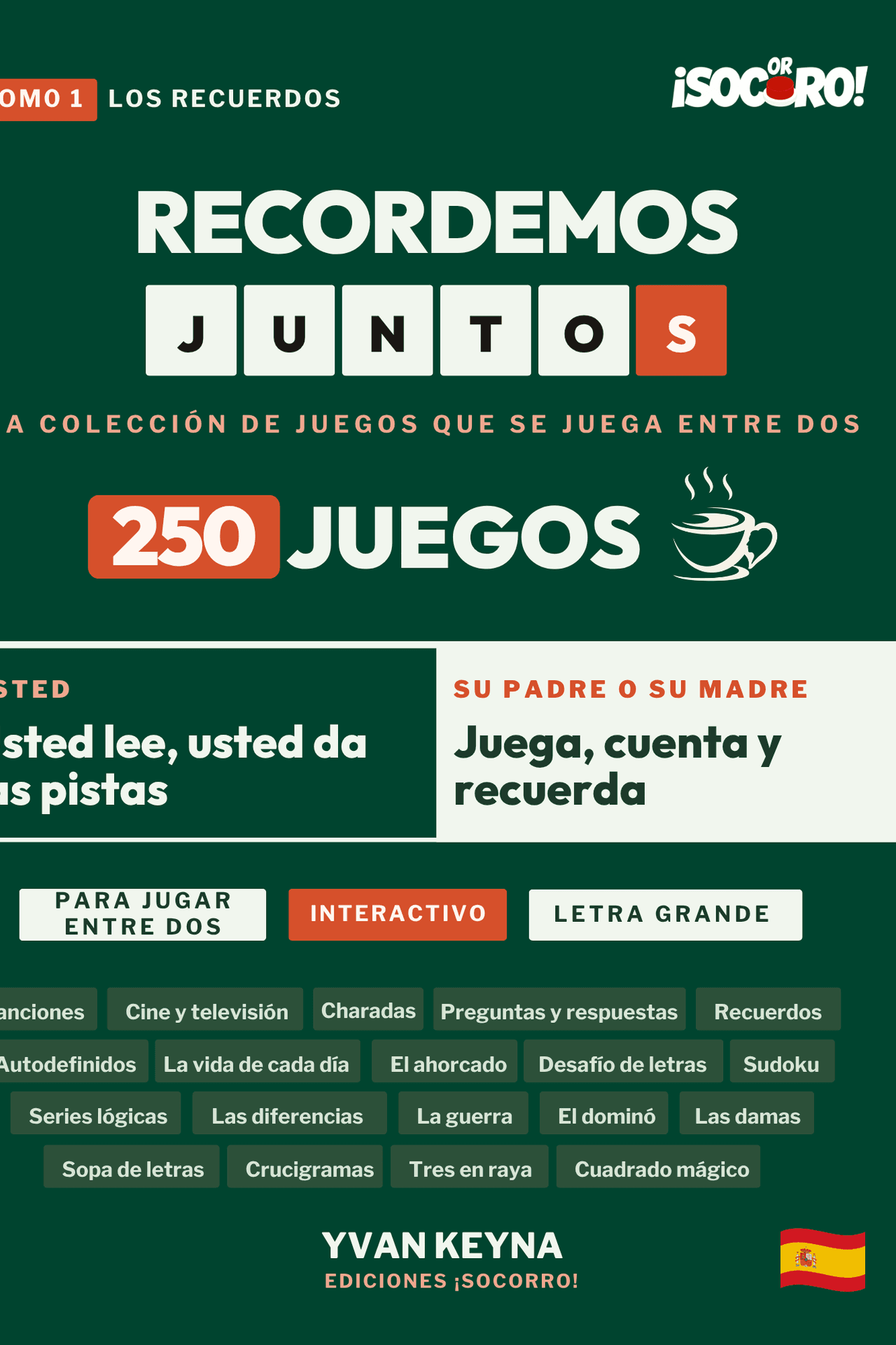 Portada del libro «Recordemos Juntos»